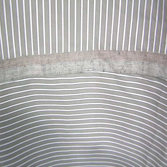 LAFAYETTE 148 GRAY STRIPED TUNIC MEDIUM - Picture 6 of 9